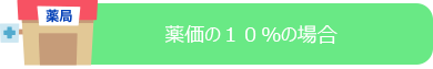 薬価の１０％の場合